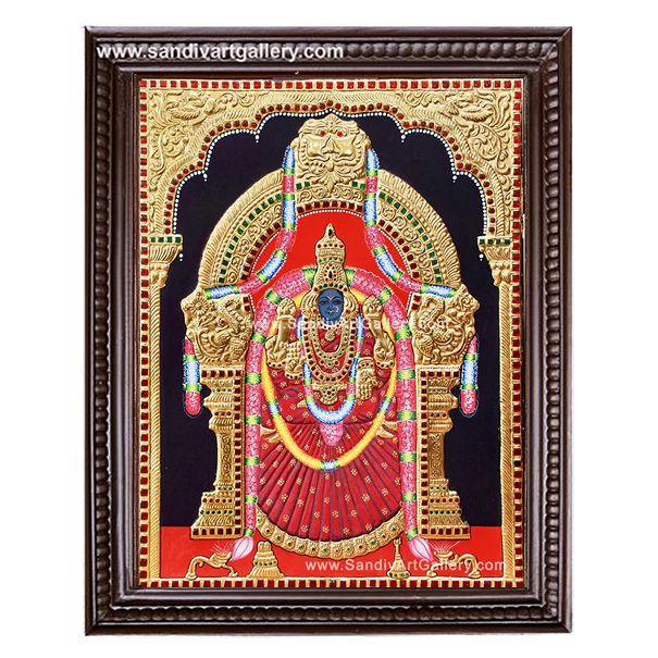 Padmavathi Thayar Tanjore Painting