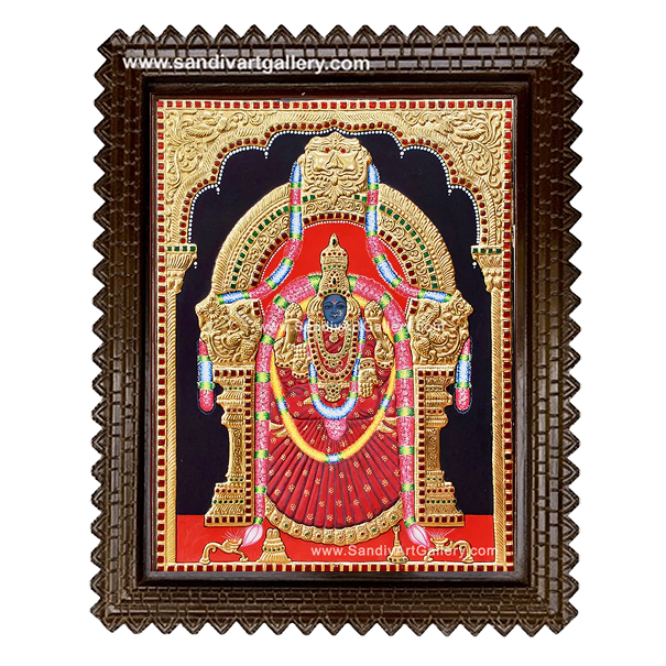 Padmavathi Thayar Tanjore Painting