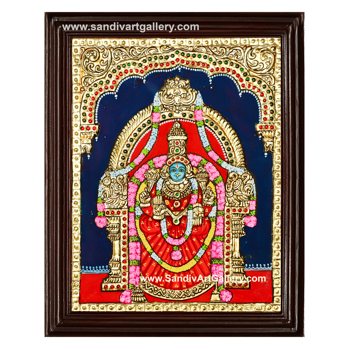 Alamelu Manga Tanjore Painting1