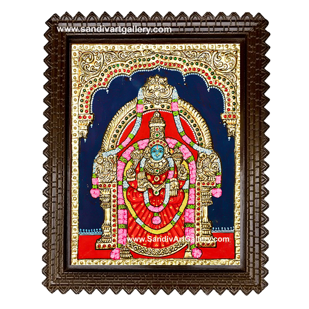 Alamelu Manga Tanjore Painting 1