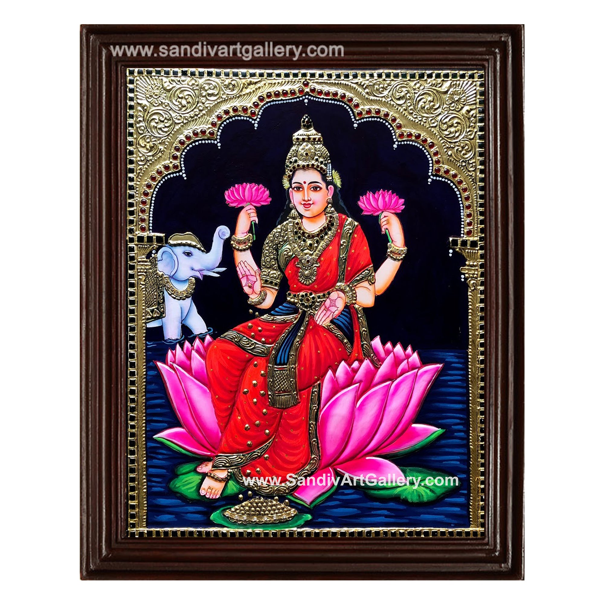 Lakshmi Tanjore Painting2