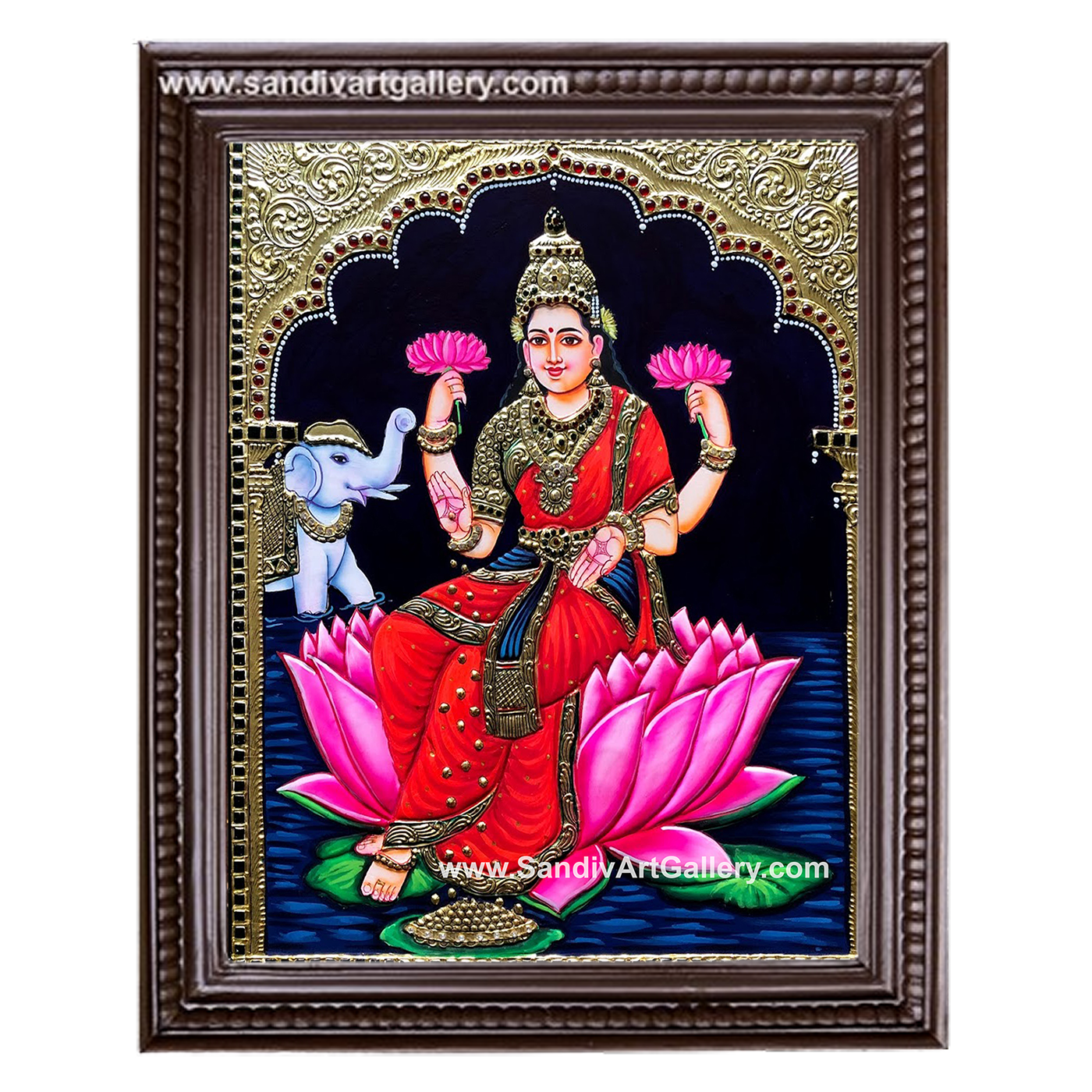 Lakshmi Tanjore Painting2