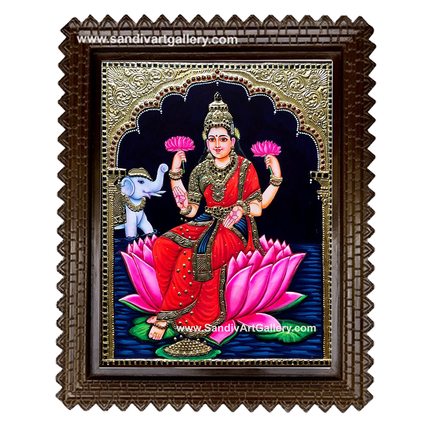 Lakshmi Tanjore Painting2