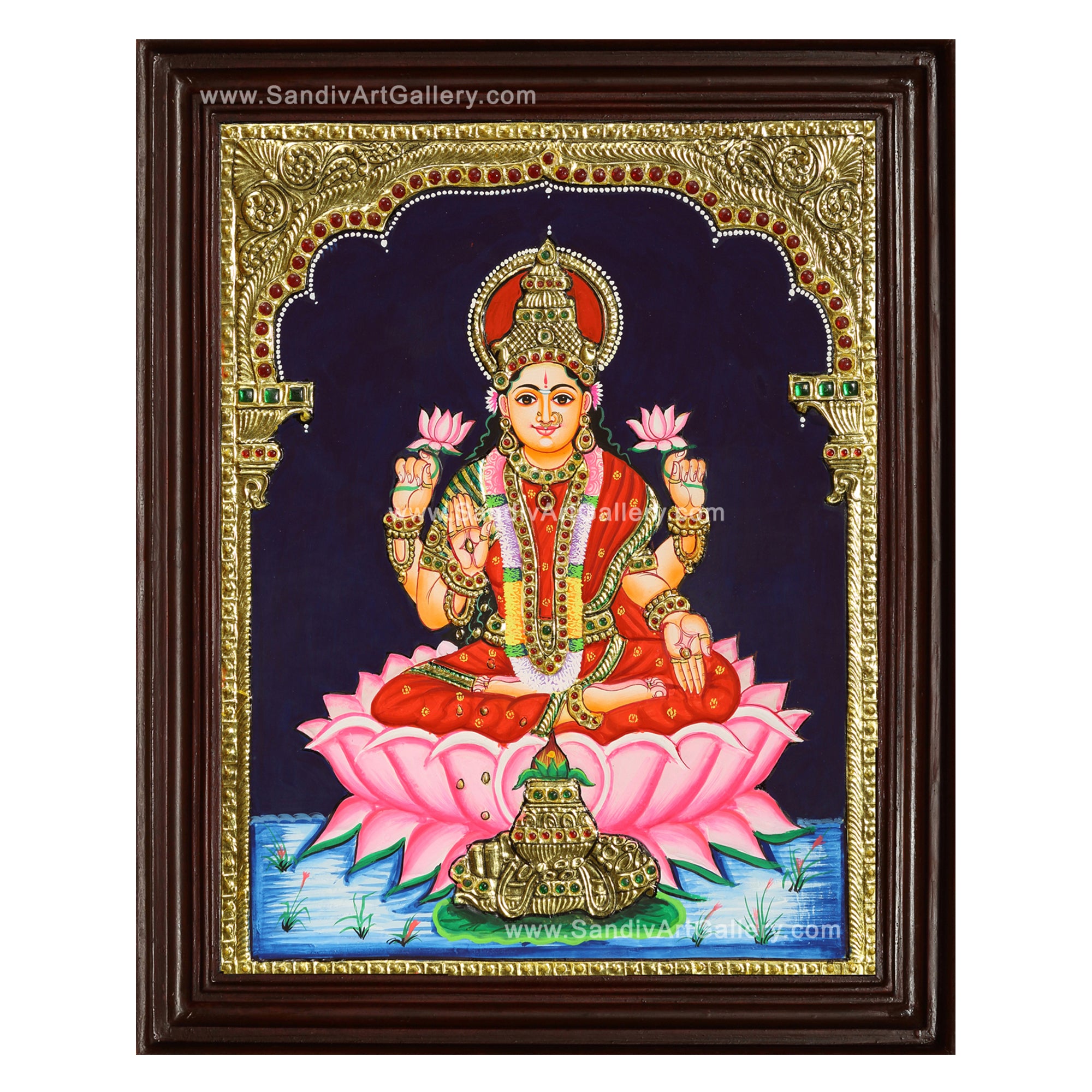 Lakshmi Tanjore Painting3
