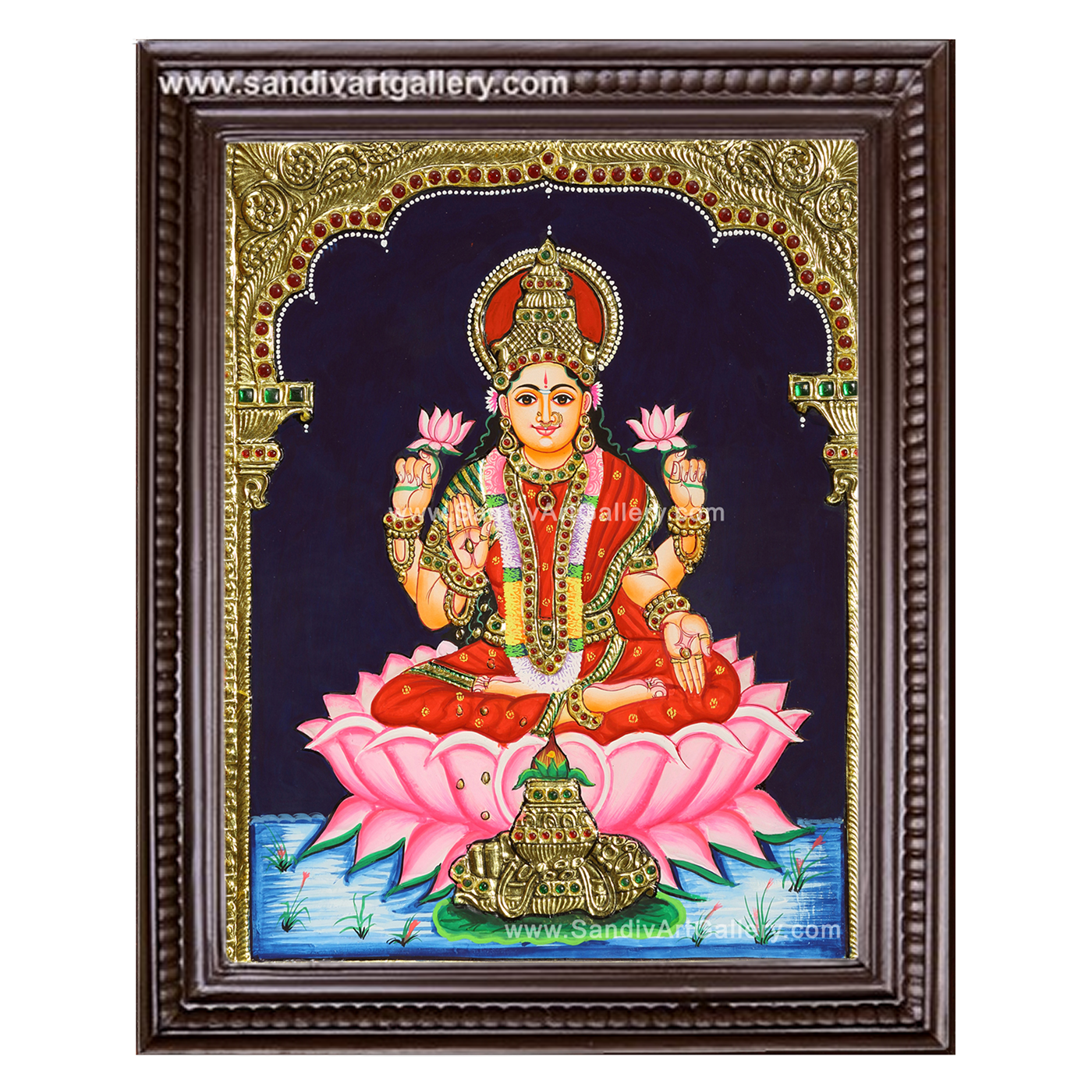 Lakshmi Tanjore Painting3