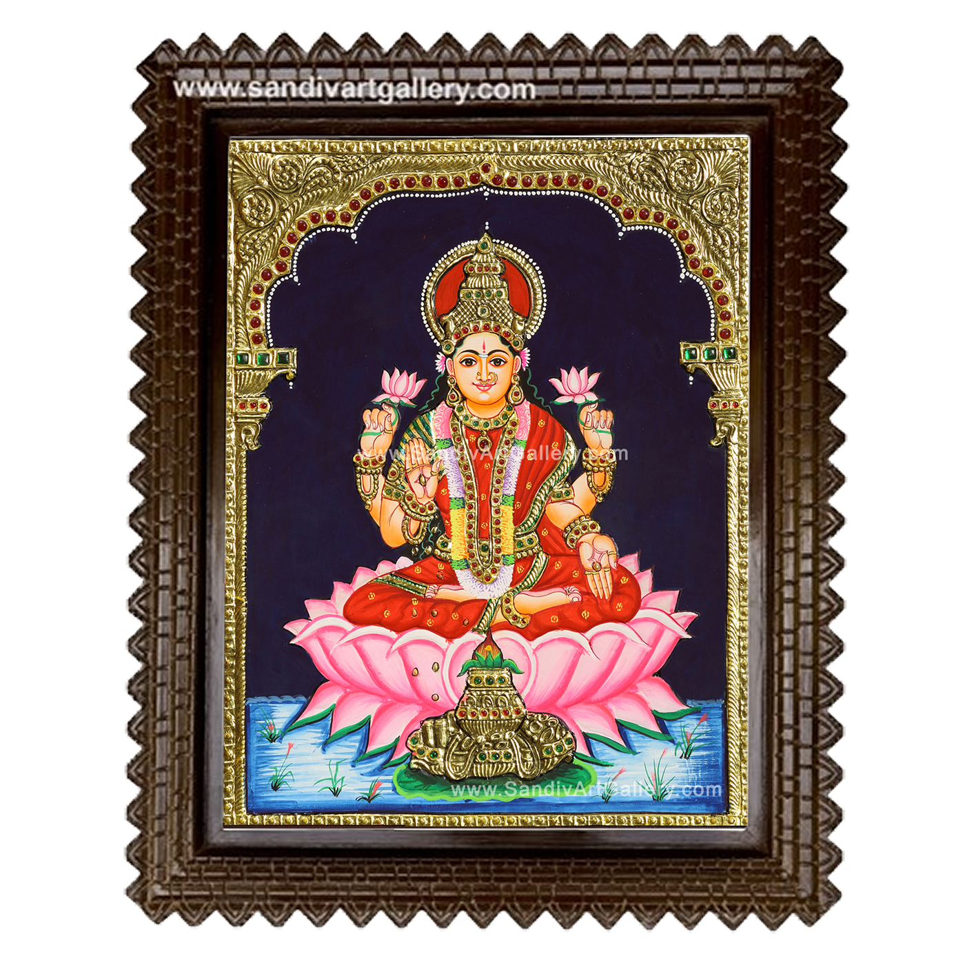 Lakshmi Tanjore Painting3