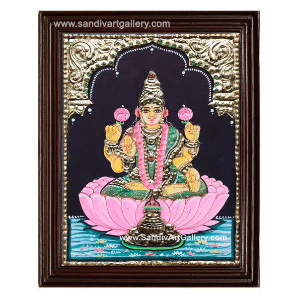 Lakshmi Small Size Tanjore Painting3
