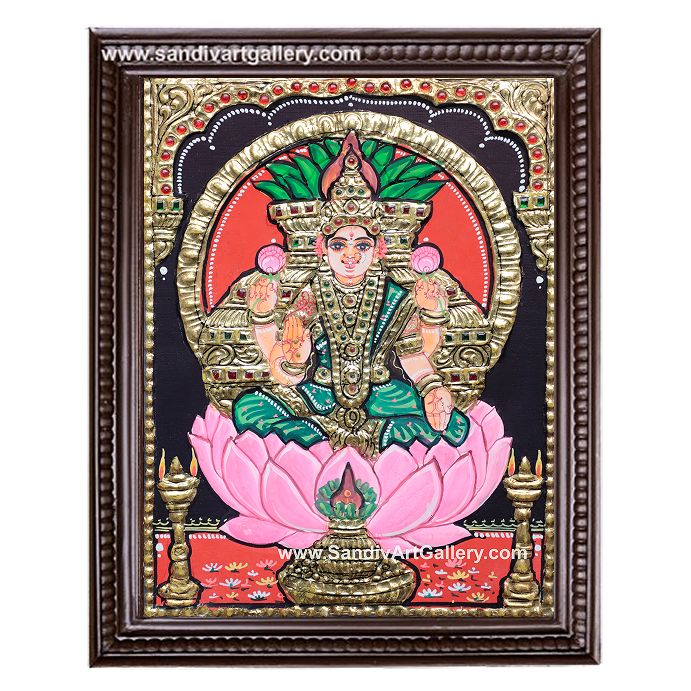 Varalakshmi Tanjore Painting 1