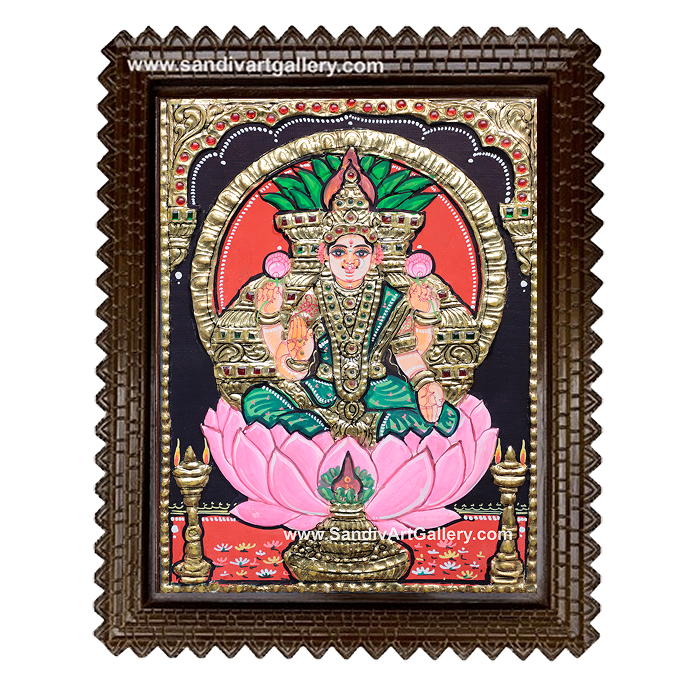 Varalakshmi Tanjore Painting 1