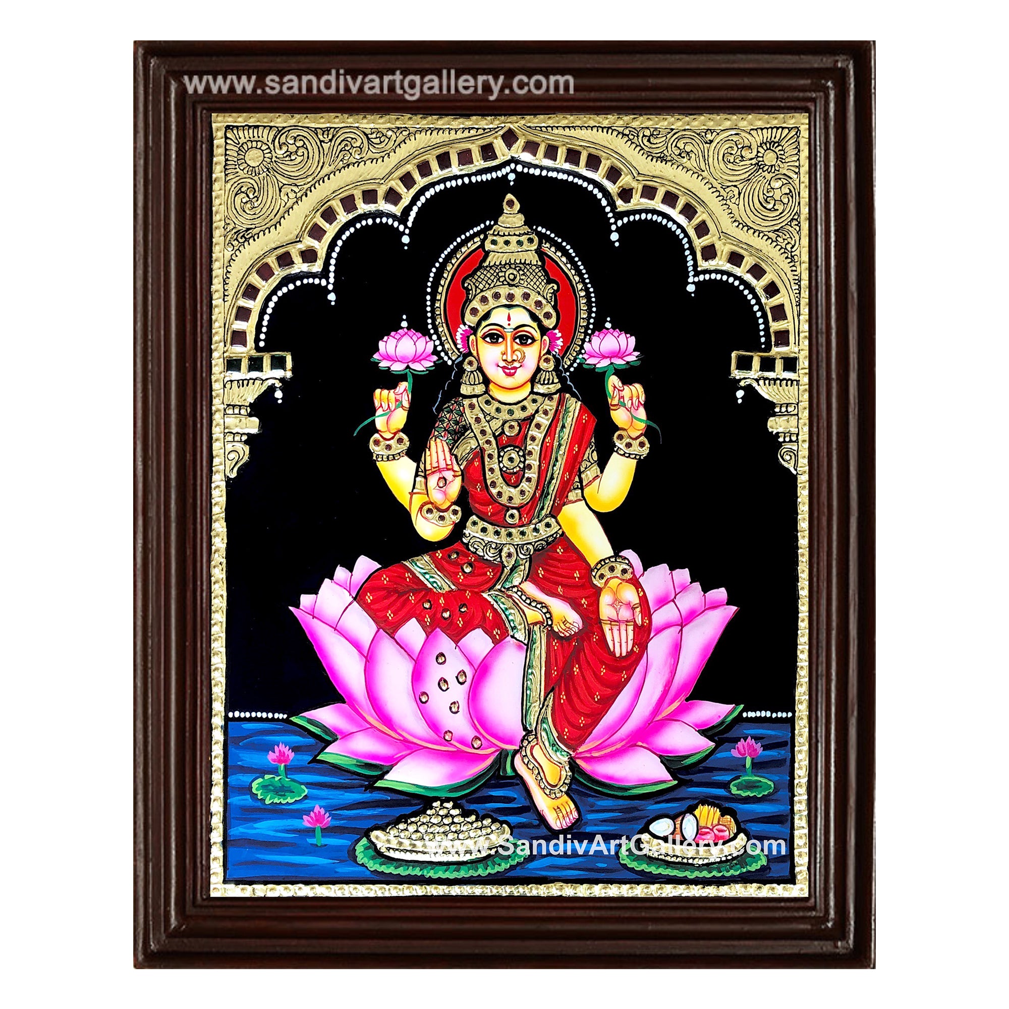 Lakshmi Tanjore Painting5