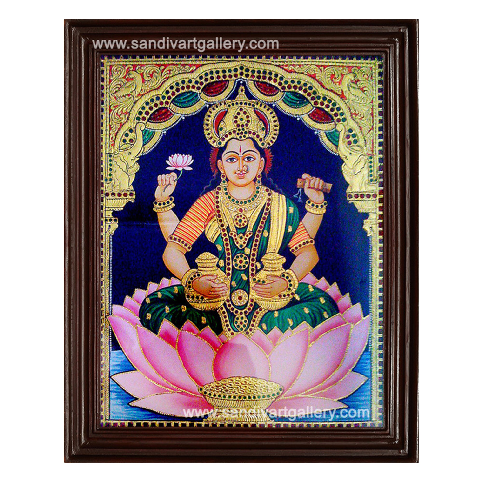 Lakshmi Tanjore Painting6