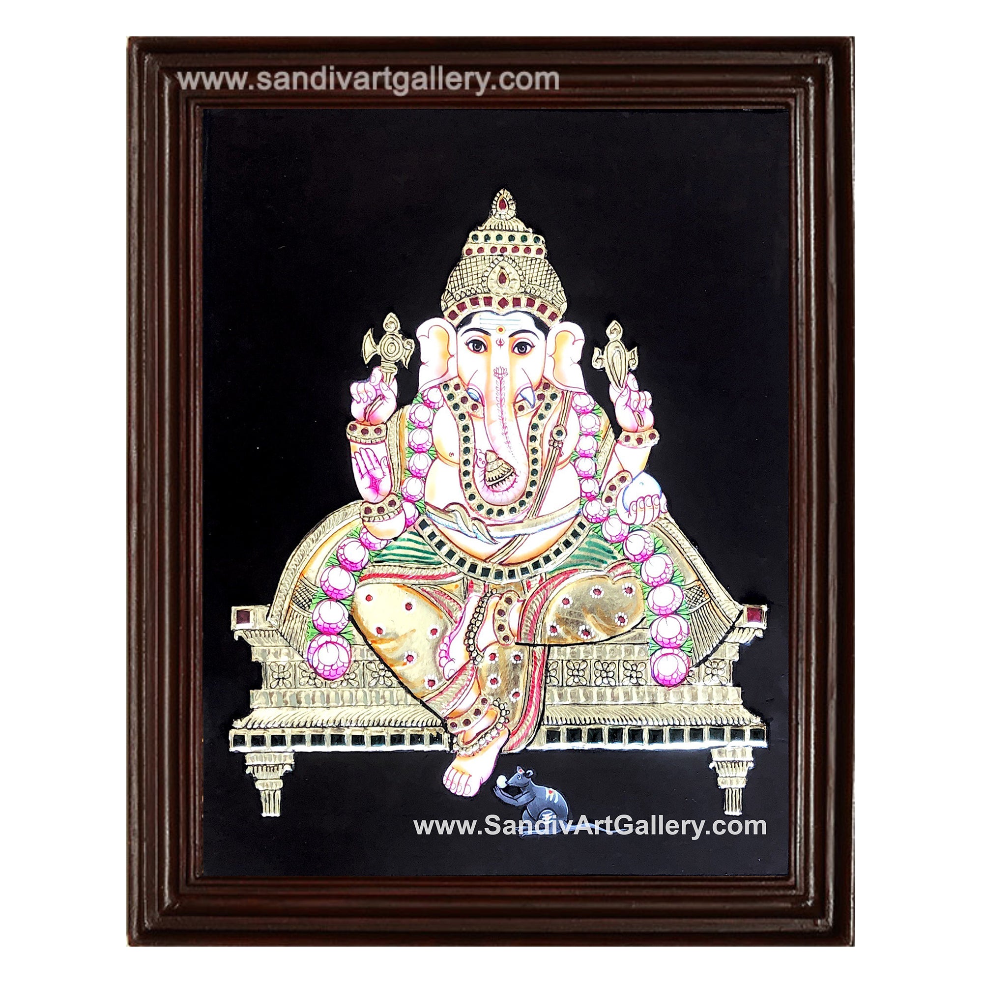 Ganesha Tanjore Painting22