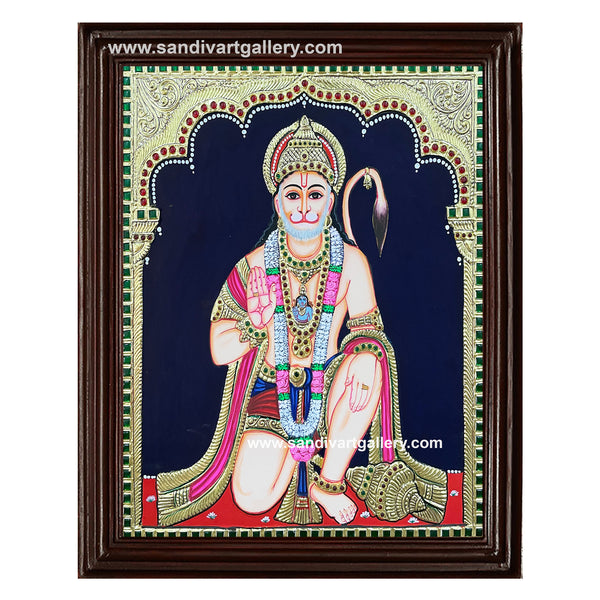 Hanuman Tanjore Painting