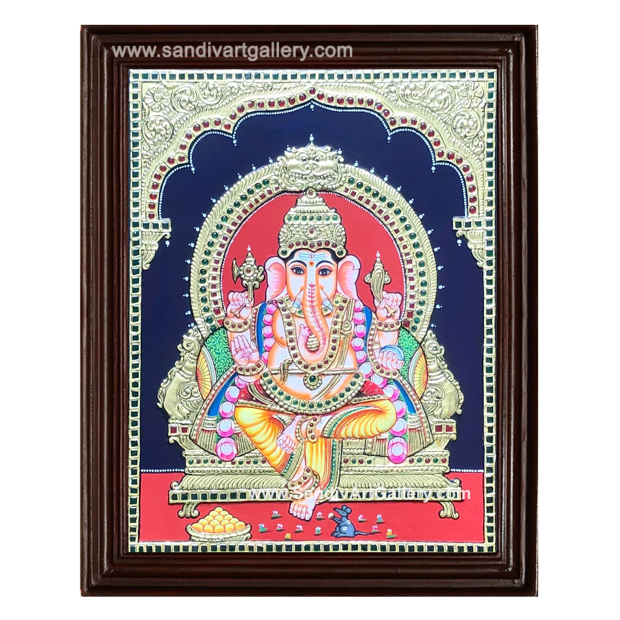 Ganesha Tanjore Painting2