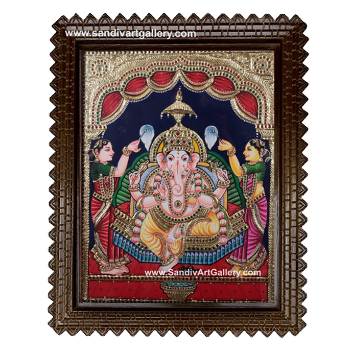 Vinayagar Tanjore Painting