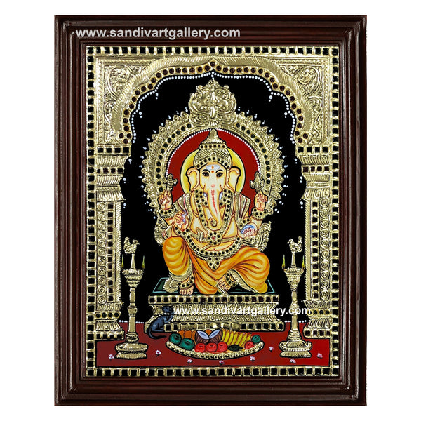 Ganesha Tanjore Painting36