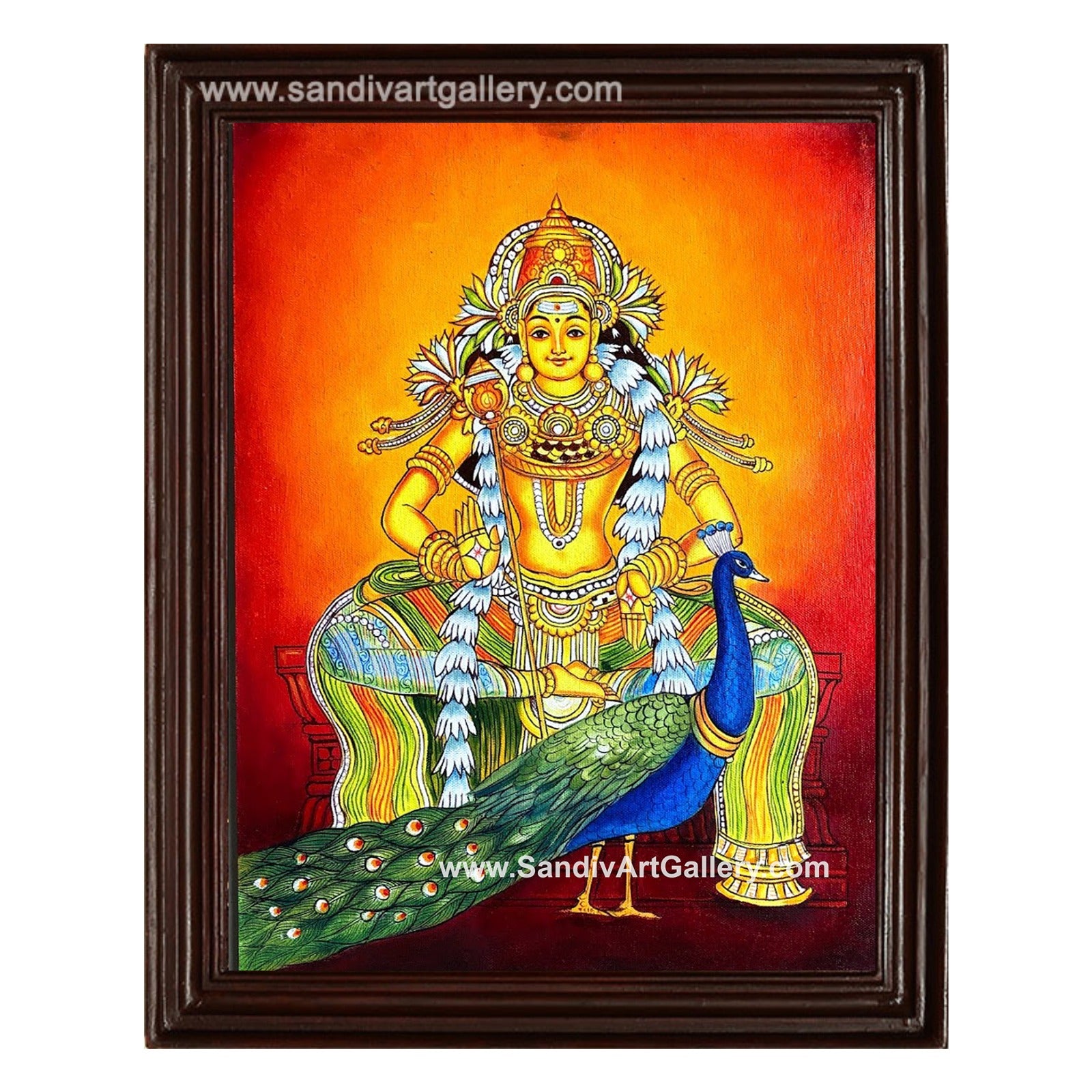 Subramania Swamy Kerala Mural Painting