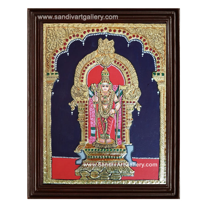 Palani Murugan Tanjore Painting
