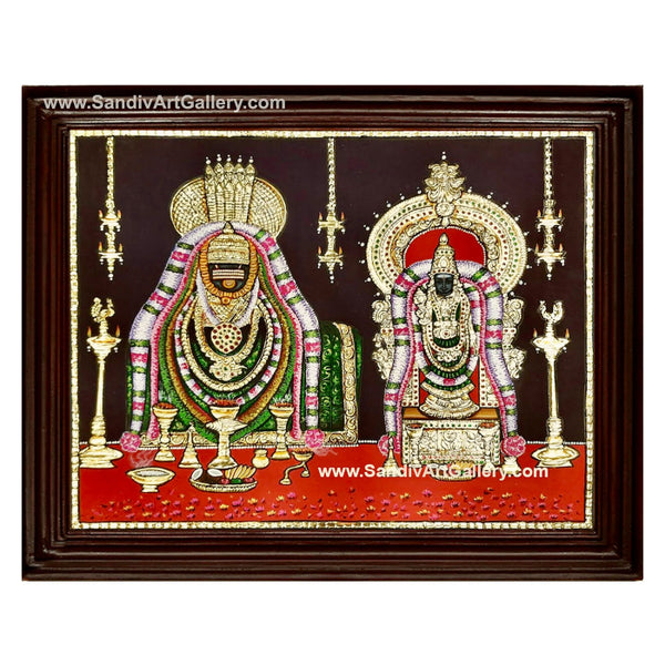 Annamalai Unnamalai Tanjore Painting