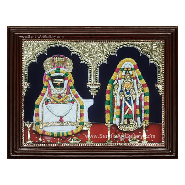 Annamalai Unnamalai Tanjore Painting2