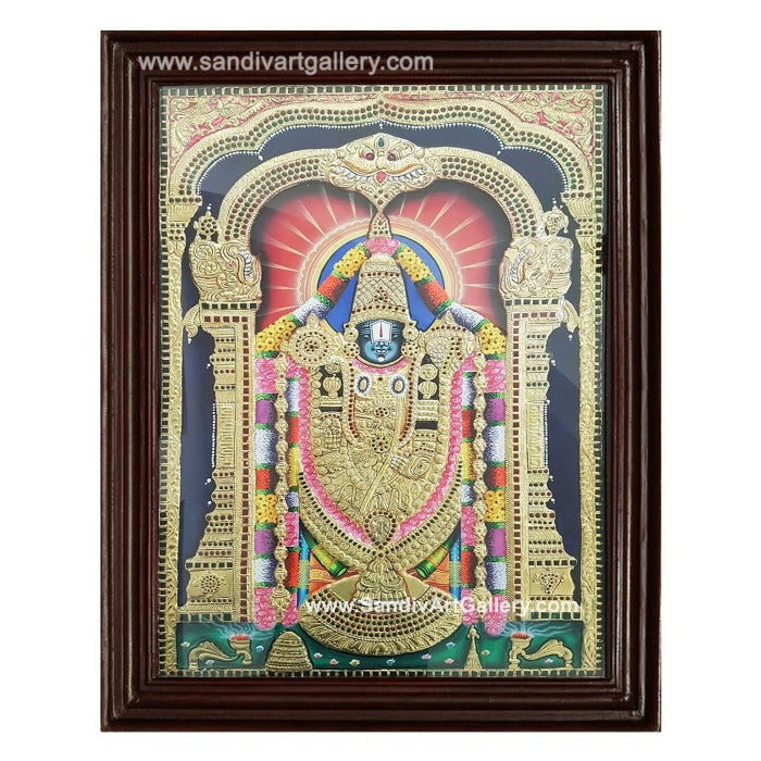 Tirupathi Balaji Tanjore Painting 1