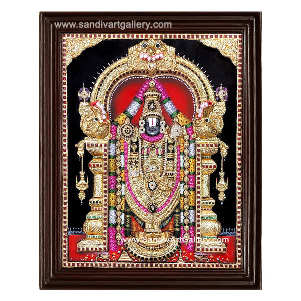 3D Balaji Tanjore Painting