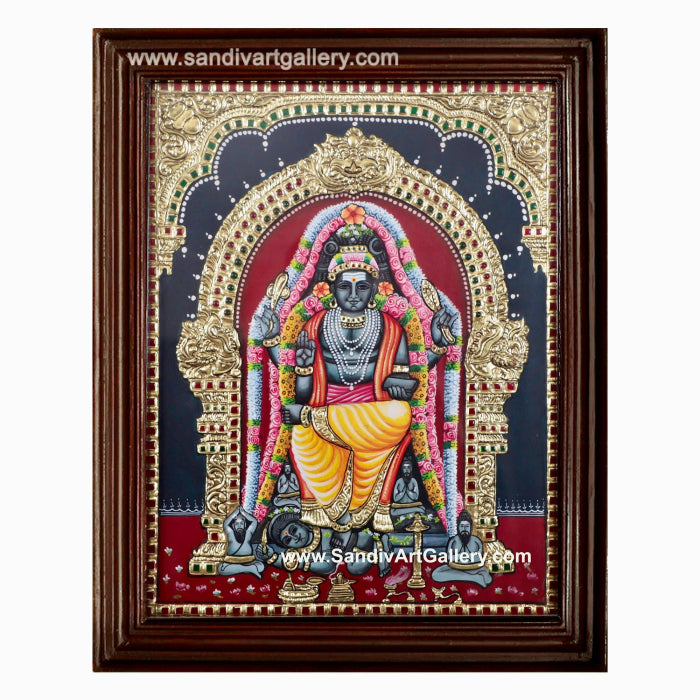 Dhakshinamurthy Tanjore Painting