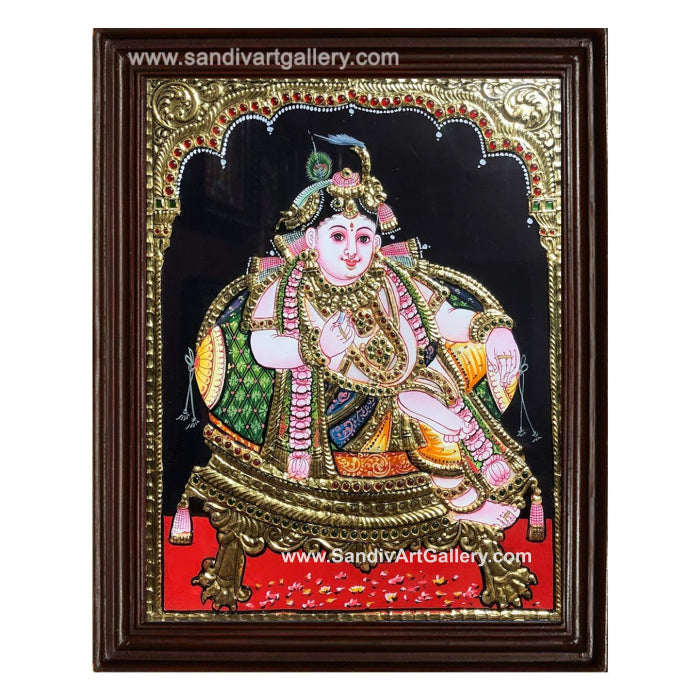 Krishna Ji Tanjore Painting