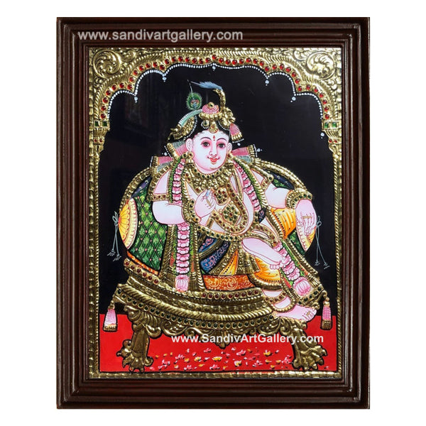Krishna Ji Tanjore Painting