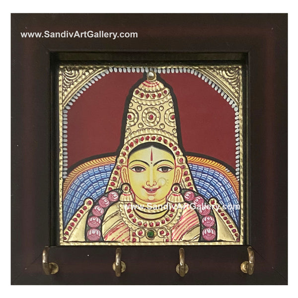 Lakshmi Tanjore Keyholder