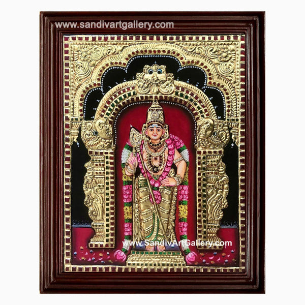 Subramaniam 3D Super Embossed Tanjore Painting