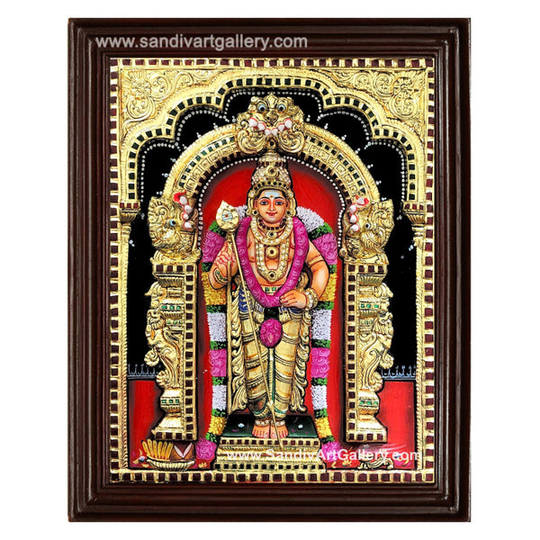 Murugar 3D Embossed Tanjore Painting 1