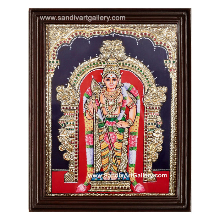 Murugan Tanjore Painting 5