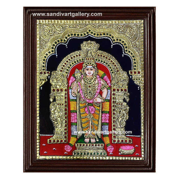 Subramanya Swamy Tanjore Painting 1