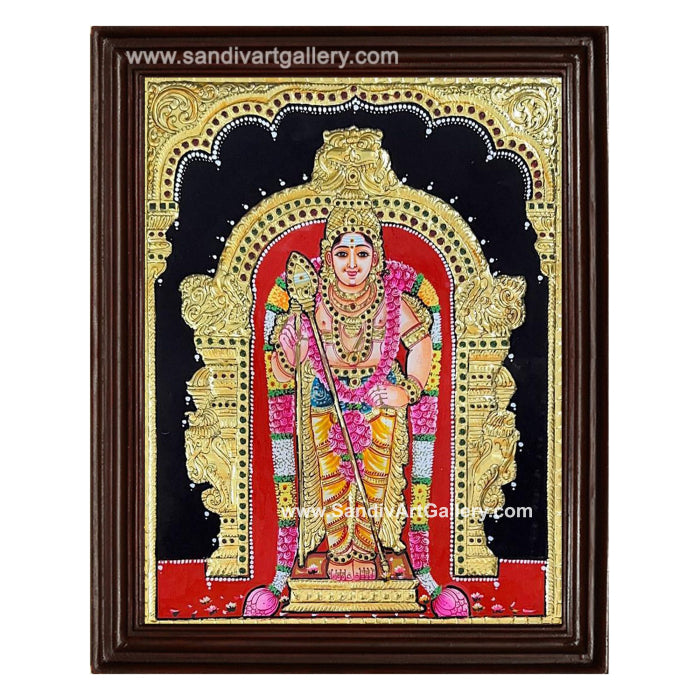 Murugar Tanjore Painting 2