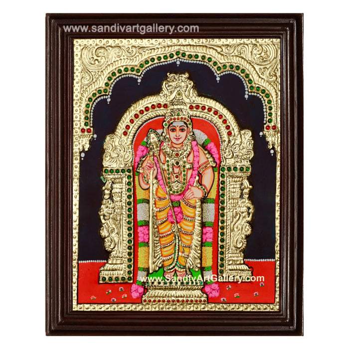 Subramanya Swamy Tanjore Painting 2
