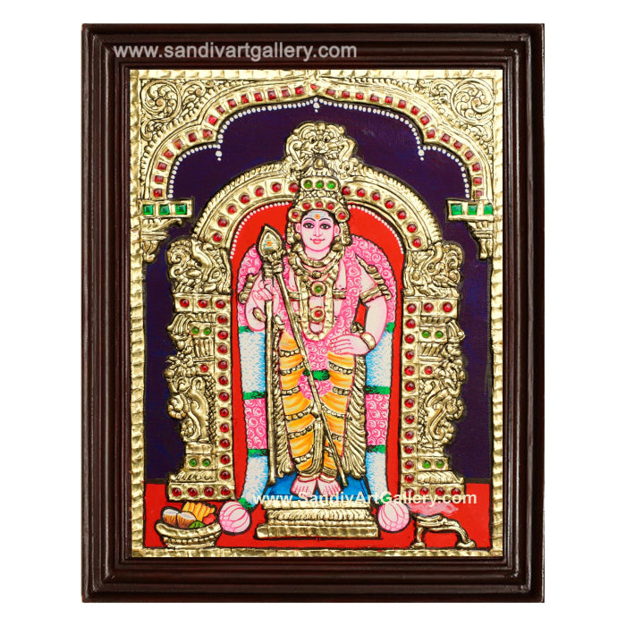 Murugar Tanjore Painting 3
