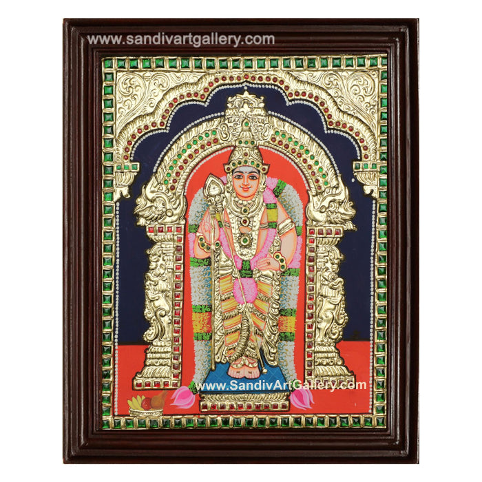 Murugan Tanjore Painting 6