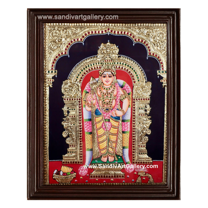 Murugan Tanjore Painting 7