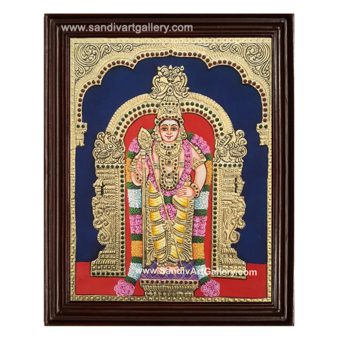 Murugar Tanjore Painting 4