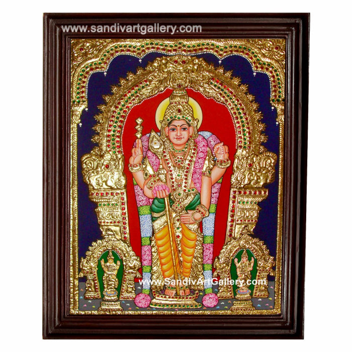 Murugar Tanjore Painting 10