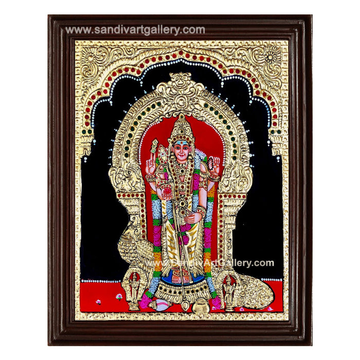Murugan Tanjore Painting 15