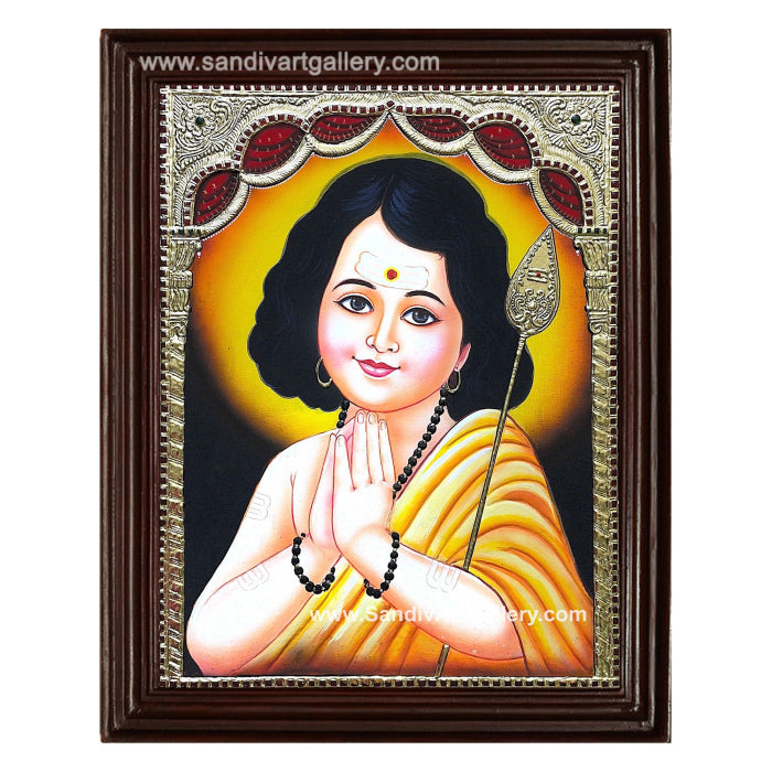 Bala Murugan Tanjore Painting 2