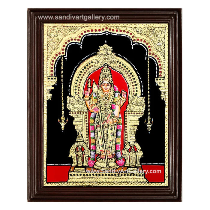 Thiruchendur Murugan Tanjore Painting 7