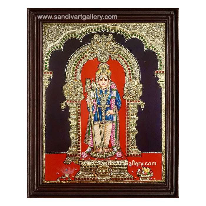 Pazhani Murugan Tanjore Painting