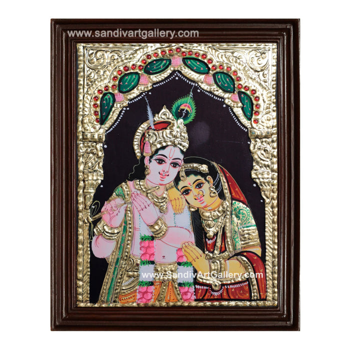 Radha Krishna Tanjore Painting15