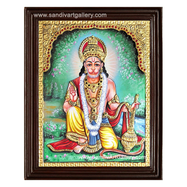 Hanuman Tanjore Painting4